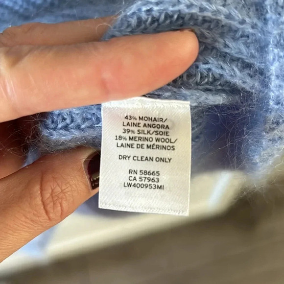 Lewit puff sleeve mohair blend sweater, NWT - Picture 11 of 11